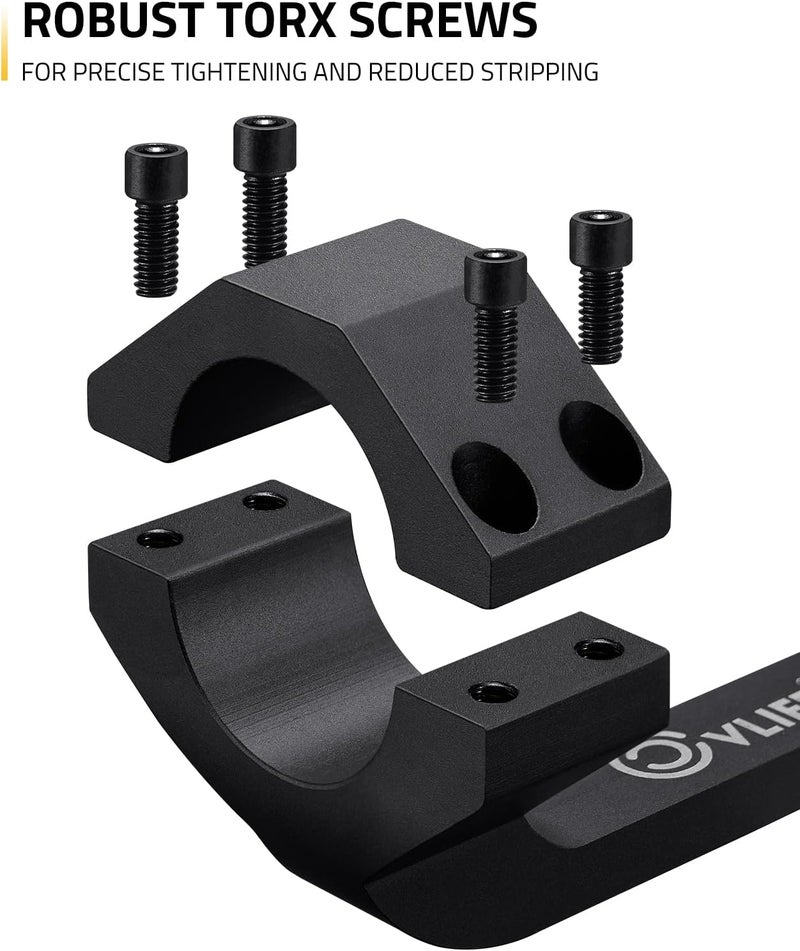 CVLIFE Cantilever Scope Mounts, Offset Dual Ring One-Piece Scope Mount, Lightweight Aluminum - Image 3